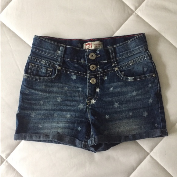 lei Other - L.E.I Kids/Girls stars Jean Shorts Size 10 Regular